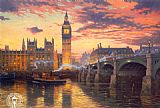 Thomas Kinkade - London painting